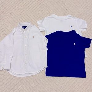 Lot of Boys 2T Polo Ralph Lauren Shirts
